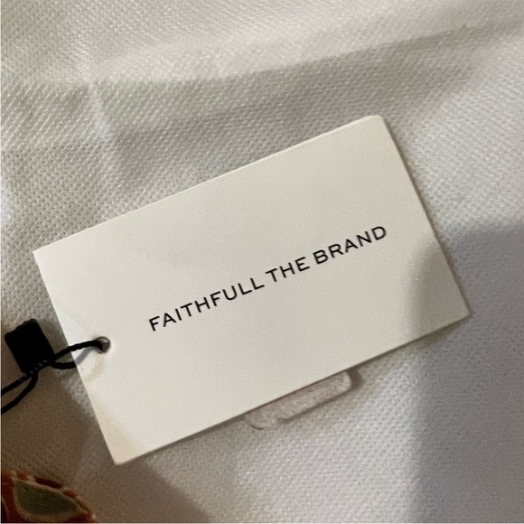 NWT Faithful the brand women’s halter crop top ottica top summer beach wear - Picture 7 of 10